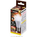 アイリスオーヤマ LED電球 E17 広配光 25形 電球色 230lm LDA2L-G-E17-2T6