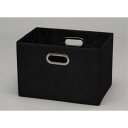 アイリスオーヤマ インナーボックス 深型 (ブラック) [CBボックス用 縦置き 収納ボックス 小物収納 おもちゃ収納 子供部屋 カラーボックス用] IB-38D