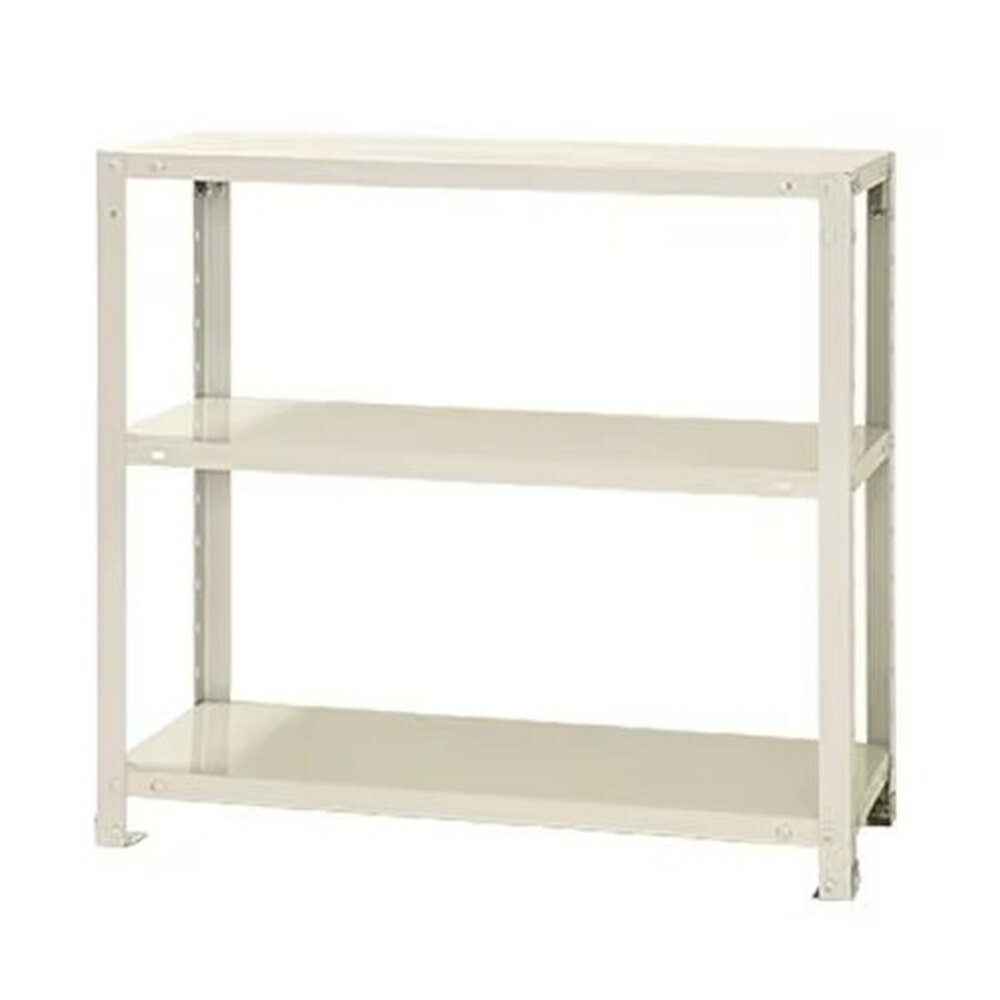 キタジマ スチールラック スマートラック 白 3段【北海道・沖縄・離島配送不可】【時間帯指定不可】【..