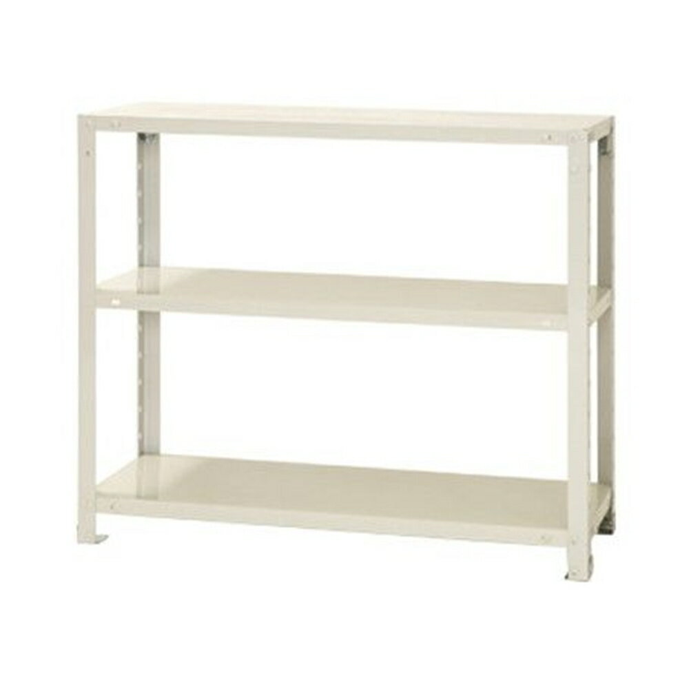 キタジマ スチールラック スマートラック 白 3段【北海道・沖縄・離島配送不可】【時間帯指定不可】【..