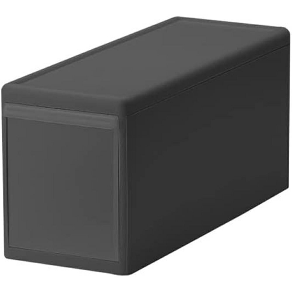 吉川国工業所 Like-it 組み合わせて使える収納ケース スリムM グレー 幅17×奥行46.5×高さ21.5cm [収納 ..