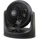 アイリスオーヤマ サーキュレーター14畳首振りマカロン型 ブラック PCF-MKM18-B
