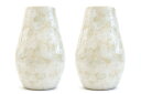 花立 墓 お墓 花立て 仏具 陶器 花瓶 2本組 セット レンガ色 8寸 下太 サイズ 約(cm) 高さ25 神棚 神具 仏具 盆提灯 やまこう 山幸
