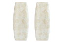花立 墓 お墓 花立て 仏具 陶器 花瓶 2本組 セット 投入 レンガ色 9寸 角太 サイズ 約(cm) 高さ27 神棚 神具 仏具 盆提灯 やまこう 山幸