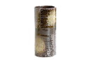 花立 墓 お墓 花立て 仏具 陶器 花瓶 単品 投入 黒吹 8寸 ラジウム サイズ 約(cm) 高さ24.5 神棚 神具 仏具 盆提灯 やまこう 山幸