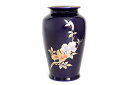 花立 墓 お墓 花立て 仏具 陶器 花瓶 単品 木蘭 6寸 太口 ルリ サイズ 約(cm) 高さ18 神棚 神具 仏具 盆提灯 やまこう 山幸