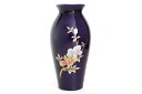 花立 墓 お墓 花立て 仏具 陶器 花瓶 単品 木蘭 7寸 細口 ルリ サイズ 約(cm) 高さ21.5 神棚 神具 仏具 盆提灯 やまこう 山幸