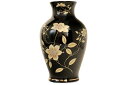 花立 墓 お墓 花立て 仏具 陶器 花瓶 単品 鉄仙花 尺0 黒 サイズ 約(cm) 高さ30 神棚 神具 仏具 盆提灯 やまこう 山幸