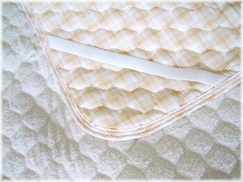 麻わた増量 汗とり 敷きパッド　セミダブルサイズ 日本製 タオル素材 / 汗取りパット 汗取りパッド 汗取りパット 3