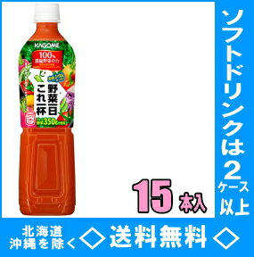 カゴメ　野菜一日これ一杯　720mlPET　15本入【RCP】【HLS_DU】