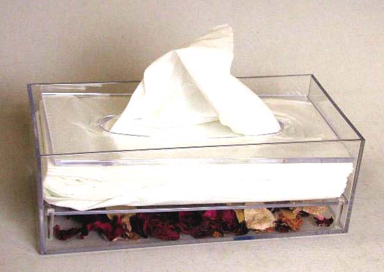 ポプリの入るティッシュケース zak