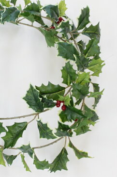 造花 クリスマス ヒイラギガーランド CT触媒