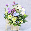 仏花 造花 カーネーションいっぱいのお供えアレンジ 花 CT触媒 光触媒 シルクフラワー お供えフラワーアレンジメント bar