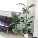 造花 インテリア フェイクグリーン 大型 セロームツリー 2本セット130cm&100cm DG 人工観葉植物 インテリアグリーン CT触媒 光触媒 snb b...