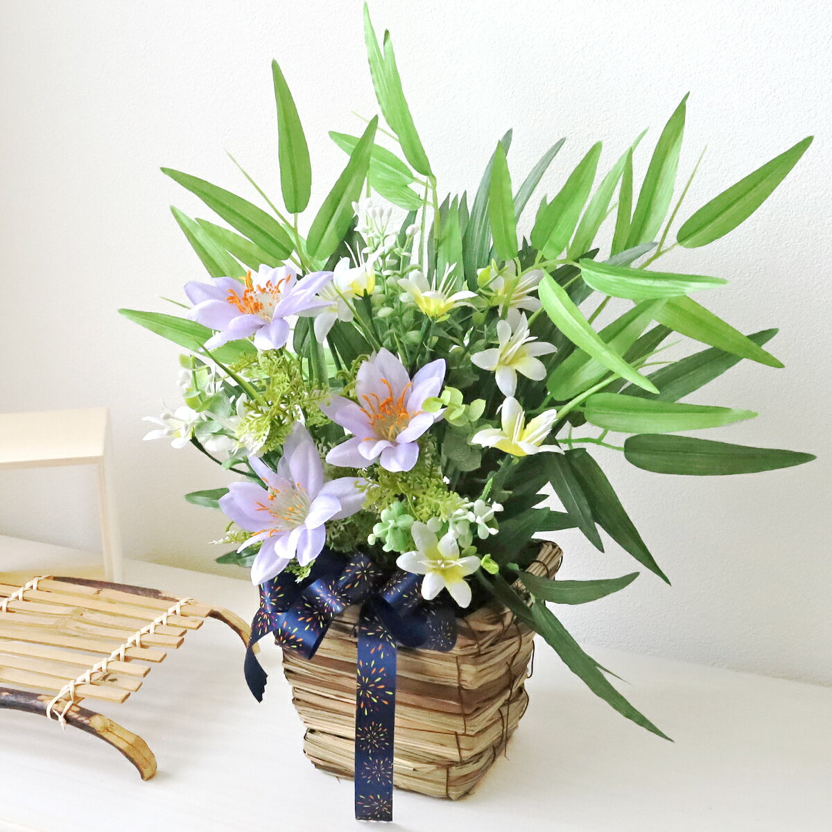 楽天市場】ブルー 青（人工観葉植物｜造花・人工観葉植物）：花・観葉