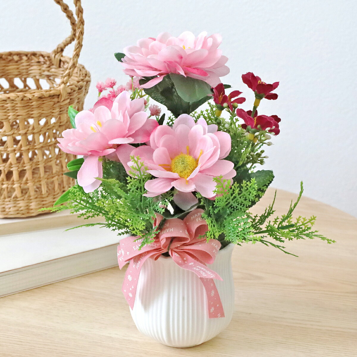 新品★BELLE MAISON プチアレンジメント 造花 フラワーギフト 8個 楽天市場】プチギフト（造花｜造花・人工観葉植物）：花・観葉植物<花