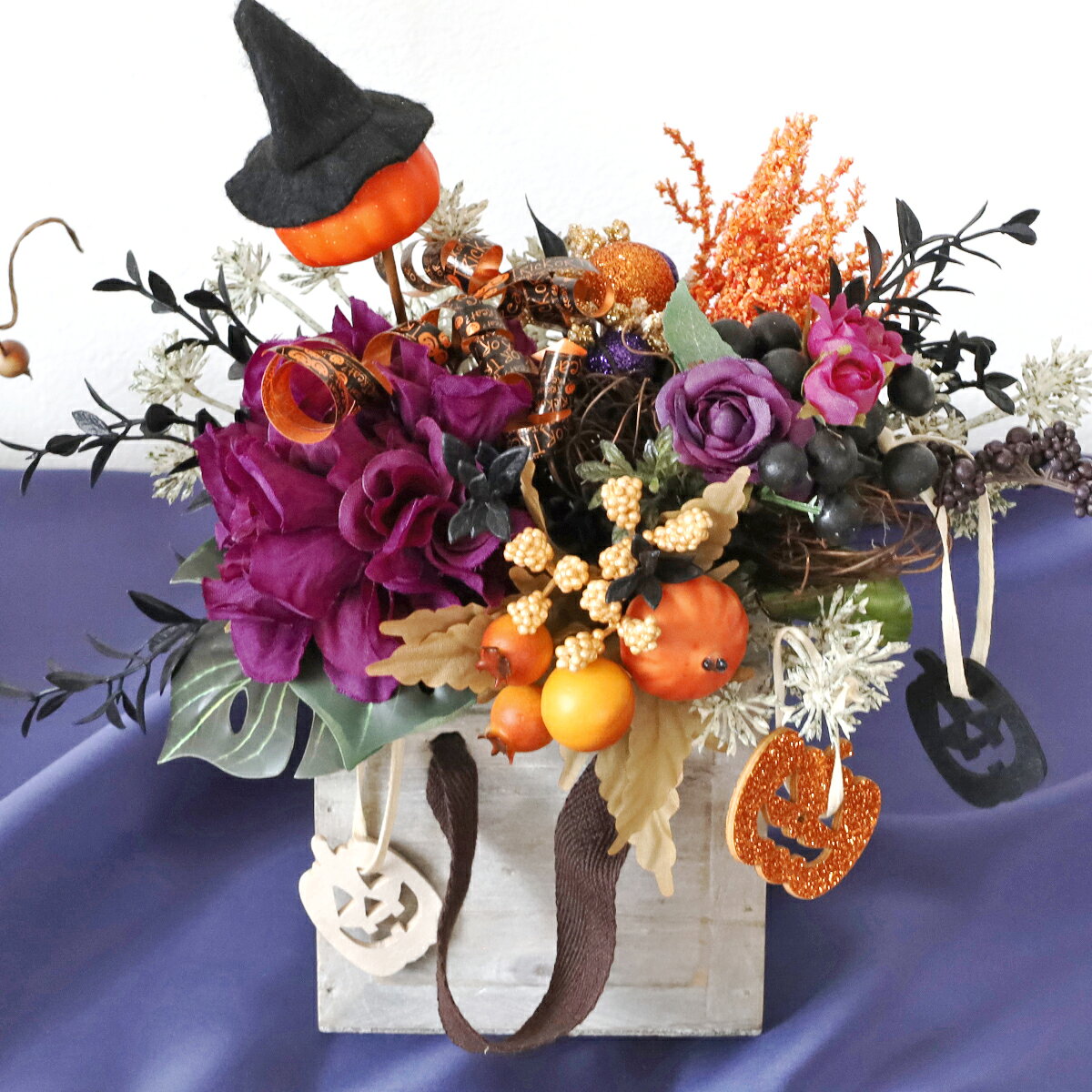 楽天市場】ハロウィン ディスプレイ オブジェ（花・観葉植物｜花