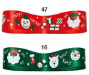 東京リボン M.C.ハッピークリスマス 約18mm×24m リボン 贈答 ギフト プレゼント ラッピング用品 花束 アレンジメント 生花 造花 装飾