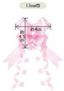 東京リボン エレガンスボウ 約13mm×25cm・100枚入 ワンタッチリボン 贈答 ギフト プレゼント ラッピング用品 花束 アレンジメント 生花 造花 装飾