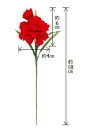 東京リボン ピックカーネーション 約4×18cm・20本入 ギフト プレゼント ラッピング用品 花束 アレンジメント 生花 造花 装飾 手芸