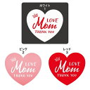 東京リボン WS/ラブマムサンキュー 36枚入り シール ギフト ラッピング用品 花束 アレンジメント 生花 造花 装飾