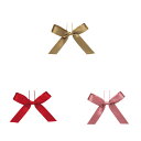 東京リボン ギフトリボンクイックゴム 約14cm×約10cm 20個入り リボン ギフト ラッピング用品 花束 アレンジメント 生花 造花 装飾 ワンタッチ