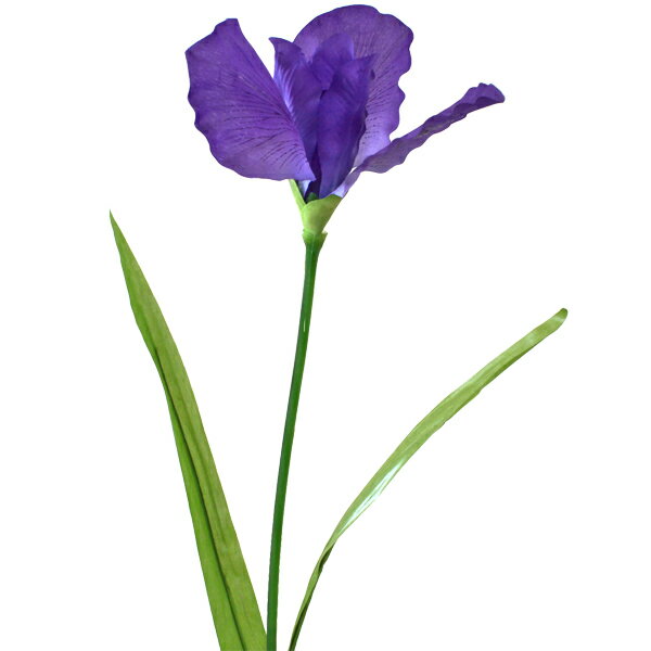 造花 アヤメ スプレー 単品 2853 あやめ アイリス シルクフラワー CT触媒 光触媒 tan