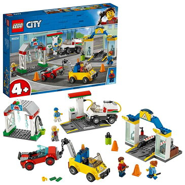 レゴ(LEGO) シティ 3台のクルマつき! ガソリンスタンド 60232 ブロック おもちゃ 男の子 車