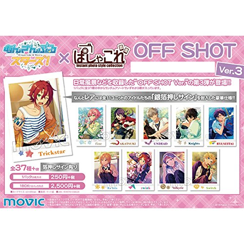 あんさんぶるスターズ！ ぱしゃこれ OFF SHOT Ver.3 1BOX【10パック入り（1パック3枚入り）】