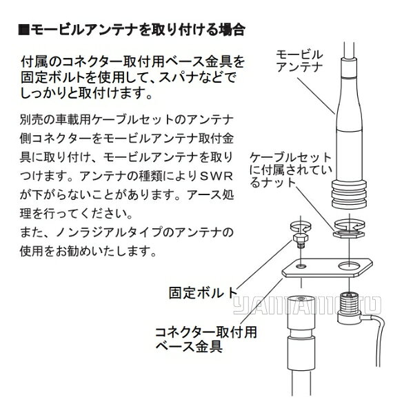 DAP450 ダイヤモンドアンテナ(第一電波工業) 4段伸縮型アンテナポール 4.5m