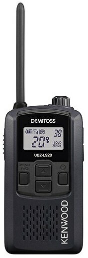 ケンウッド(KENWOOD) UBZ-LS20(ブラック) 特定小電力トランシーバー(免許不要）