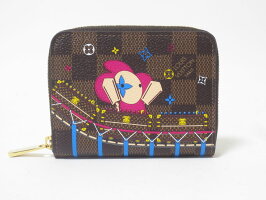 LOUISVUITTONルイヴィトンダミエジッピーコインパースヴィヴィエンヌ財布ファスナー小銭入れN60404未使用品【中古】