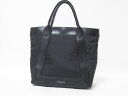 BALENCIAGA バレンシアガ トートバッグ スモールトート ネイビーカバスS ナイロン レザー ブラック 363425【中古】