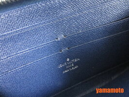 LOUISVUITTONルイヴィトンエピラインジッピーウォレットファスナー長財布アンディゴブルー濃青M60307【中古】