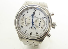 BALLWATCHボールウォッチメンズウォッチ腕時計トレインマスターキャノンボール2自動巻きAT裏スケクロノグラフデイトCM1052D-S1J-WH美品【中古】