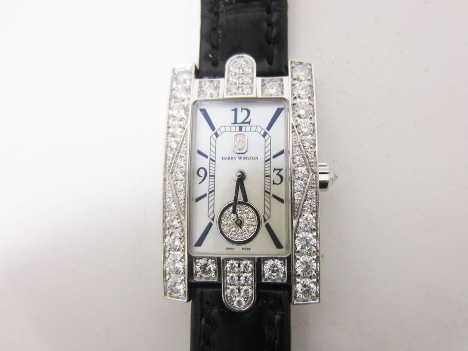 HARRY WINSTON HW ϥ꡼󥹥ȥ ǥ å ӻ AVENUE ٥˥塼 饷å  750 K18 ۥ磻ȥ  ؤ٥ ʸ AVEQHM21WW231 ʡš