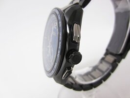 SEIKOセイコーBRIGHTZブライツメンズウォッチ腕時計ソーラー電波時計ブルー文字盤チタン8B63-0AS0超美品【中古】