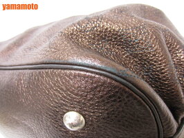 LOUISVUITTONルイヴィトンマヒナマヒナLショルダーバッグパンチングレザーブロンズモルドレM95766【中古】