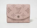 LOUIS VUITTON ルイヴィトン マヒナ ポルトフォイユ・イリス XS コンパクト 3つ折り 財布 マグノリア ピンク M67499 未使用品【中古】