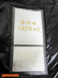 TATRASタトラスレディーストレンチコートETNAライナー付きダウンジャケットブラック01LTA16S4524美品【中古】