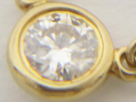 TIFFANY&CO.ティファニーネックレスバイザヤードダイヤ750K18ゴールドPERETTI美品【中古】