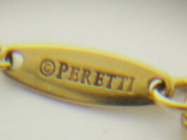 TIFFANY&CO.ティファニーネックレスバイザヤードダイヤ750K18ゴールドPERETTI美品【中古】