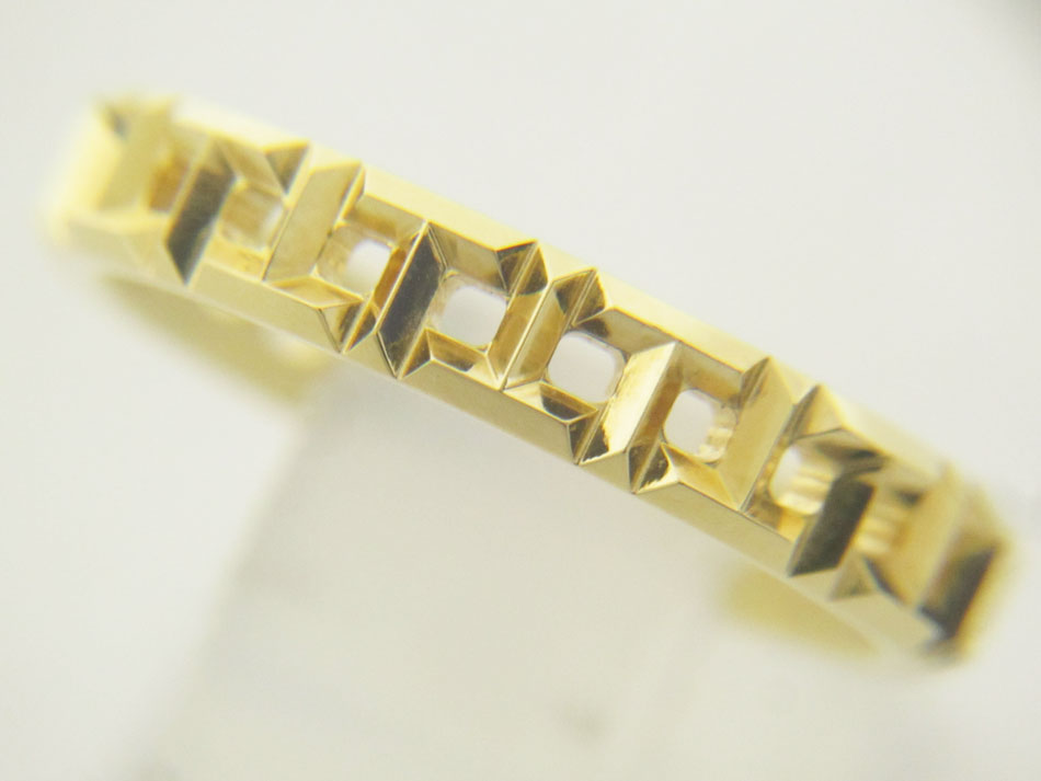 TIFFANY&CO. Tiffany ティファニー Tティファニー トゥルー ナロー リング 指輪 750 K18 YG イエローゴールド 11.5号 美品【中古】のサムネイル