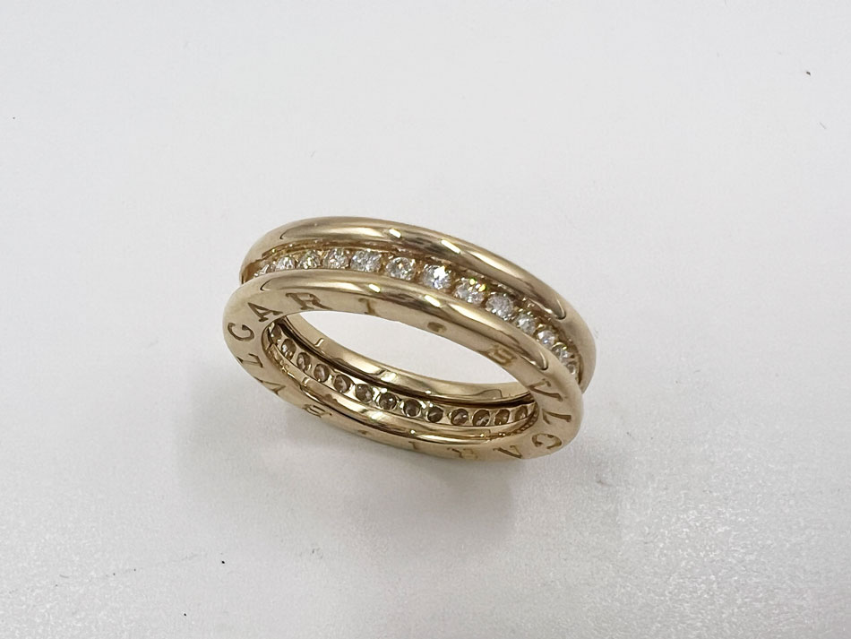 楽天市場】bvlgari ビーゼロワン リング 指輪 イエローゴールドの通販