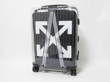 RIMOWA リモワ offwhite オフホワイト キャリーバッグ スーツケース 旅行バッグ トラベルケース スケルトン See Through シースルー クリア 37L 8329000491 美品【中古】