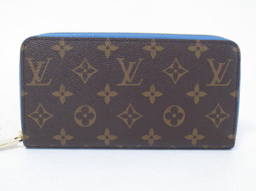 LOUIS VUITTON ルイヴィトン モノグラム ジッピーウォレット ラウンドファスナー財布 ブルージーン M63894 新品【中古】