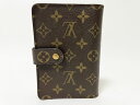 LOUIS VUITTON ルイヴィトン モノグラム ポルト パピエ ジップ パスケース付 財布 M61207 美品【中古】