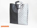 LOUIS VUITTON ルイヴィトン モノグラム エクリプス シルバー トート トートバッグ メンズ 2018年春夏 M43816 超美品【中古】