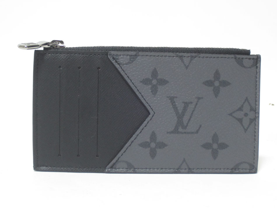 LOUIS VUITTON ルイウ゛ィトン モノグラム エクリプス リバース コインカード・ホルダー コインケース カードケース M69533 新品【中古】のサムネイル