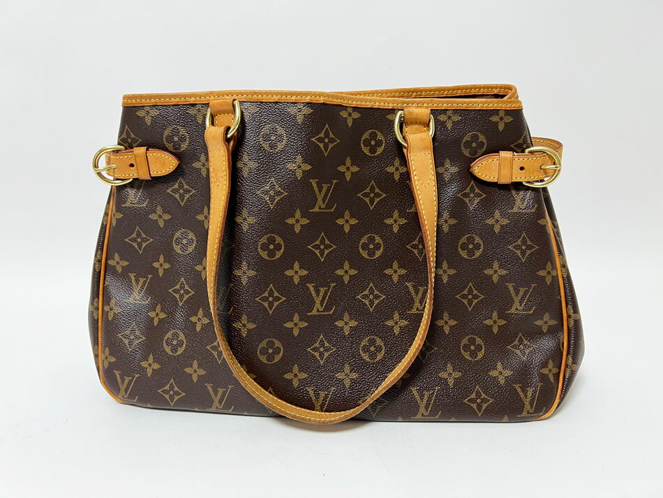 LOUIS VUITTON ルイヴィトン モノグラム バティニョールオリゾンタル ショルダーバッグ トートバッグ M51154 【中古】